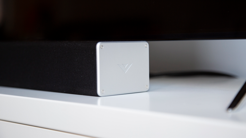 `The classic Vizio design on the soundbar